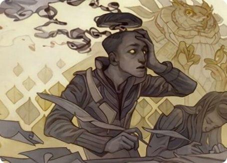 Go Blank Art Card [Strixhaven: School of Mages Art Series] - La Boîte Mystère ( The Mystery Box)