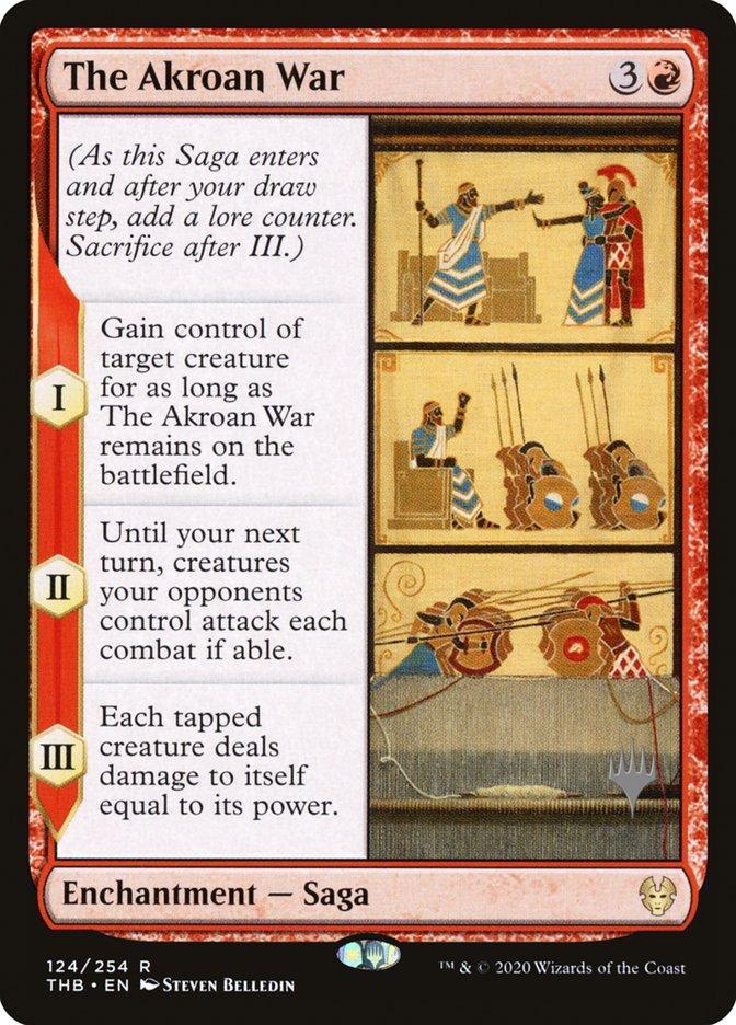 The Akroan War (Promo Pack) [Theros Beyond Death Promos] - La Boîte Mystère ( The Mystery Box)