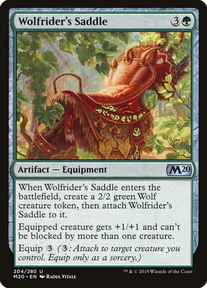 Wolfrider's Saddle [Core Set 2020] - La Boîte Mystère ( The Mystery Box)