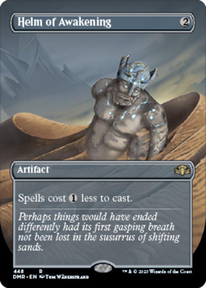 Helm of Awakening (Borderless Alternate Art) [Dominaria Remastered] - La Boîte Mystère ( The Mystery Box)