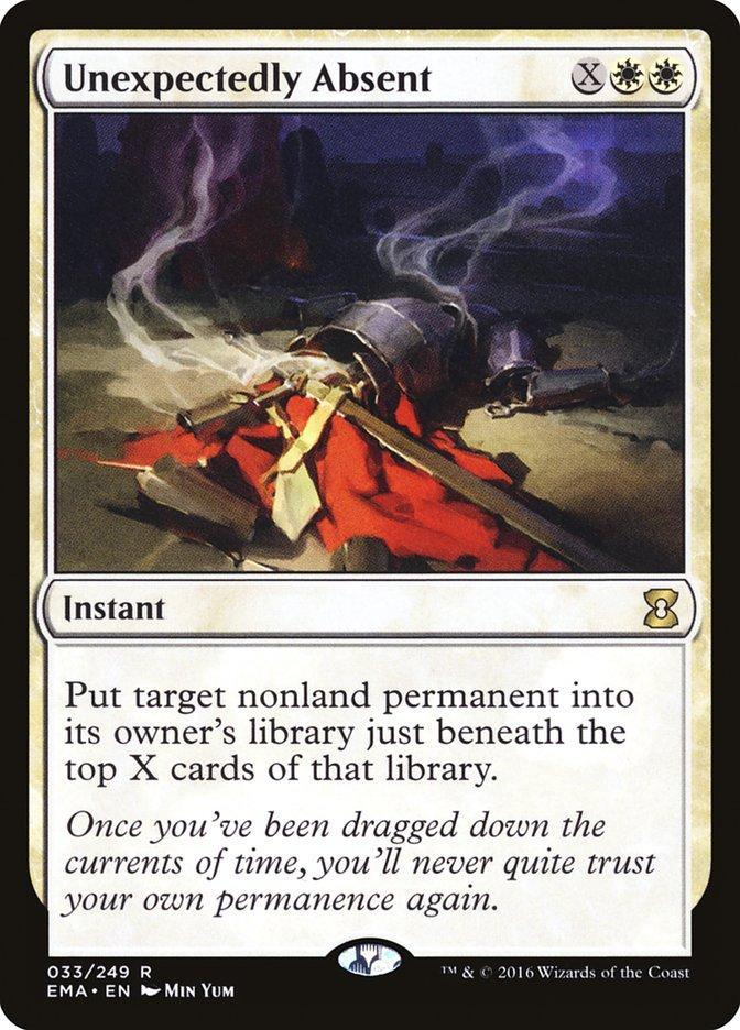 Unexpectedly Absent [Eternal Masters] - La Boîte Mystère ( The Mystery Box)