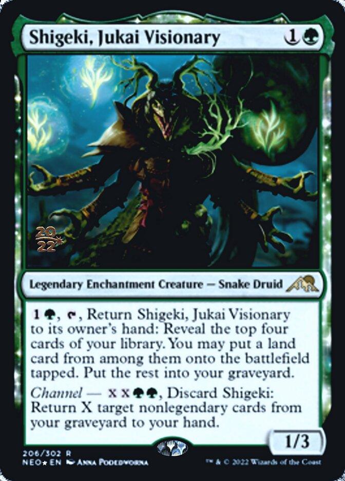 Shigeki, Jukai Visionary [Kamigawa: Neon Dynasty Prerelease Promos] - La Boîte Mystère ( The Mystery Box)