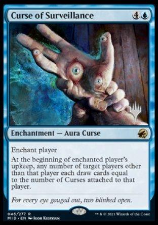 Curse of Surveillance (Promo Pack) [Innistrad: Midnight Hunt Promos] - La Boîte Mystère ( The Mystery Box)