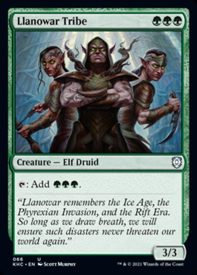 Llanowar Tribe [Kaldheim Commander] - La Boîte Mystère ( The Mystery Box)