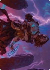 Toralf, God of Fury Art Card [Kaldheim: Art Series] - La Boîte Mystère ( The Mystery Box)