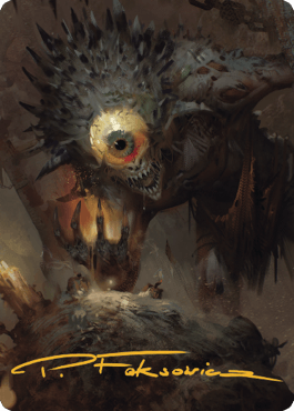 Nothic Art Card (Gold-Stamped Signature) [Commander Legends: Battle for Baldur's Gate Art Series] - La Boîte Mystère ( The Mystery Box)