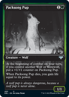 Packsong Pup [Innistrad: Double Feature] - La Boîte Mystère ( The Mystery Box)