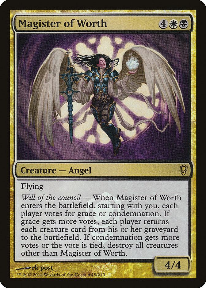 Magister of Worth (Launch) [Conspiracy Promos] - La Boîte Mystère ( The Mystery Box)