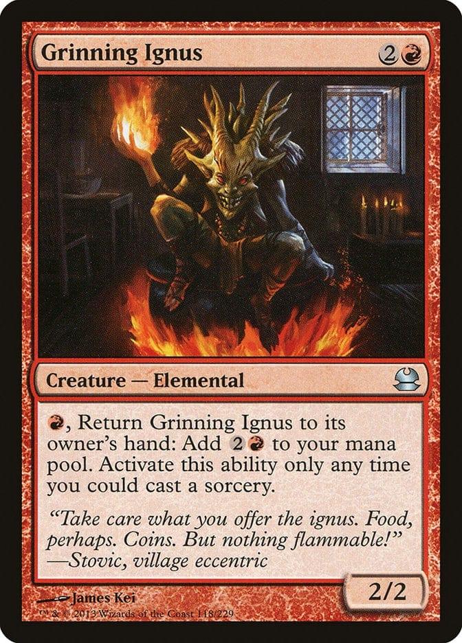 Grinning Ignus [Modern Masters] - La Boîte Mystère ( The Mystery Box)