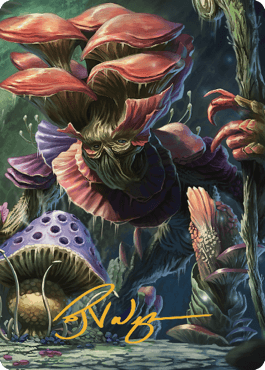 Myconid Spore Tender Art Card (Gold-Stamped Signature) [Commander Legends: Battle for Baldur's Gate Art Series] - La Boîte Mystère ( The Mystery Box)
