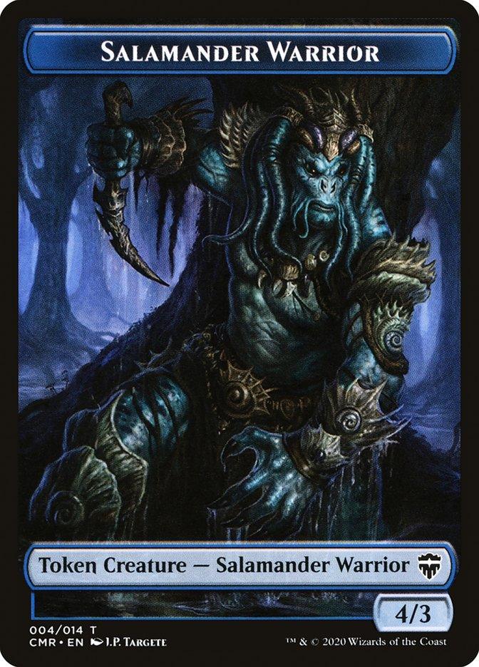Salamander Warrior // The Monarch Token [Commander Legends Tokens] - La Boîte Mystère ( The Mystery Box)