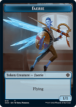 Bird // Faerie Double-Sided Token [Starter Commander Decks] - La Boîte Mystère ( The Mystery Box)