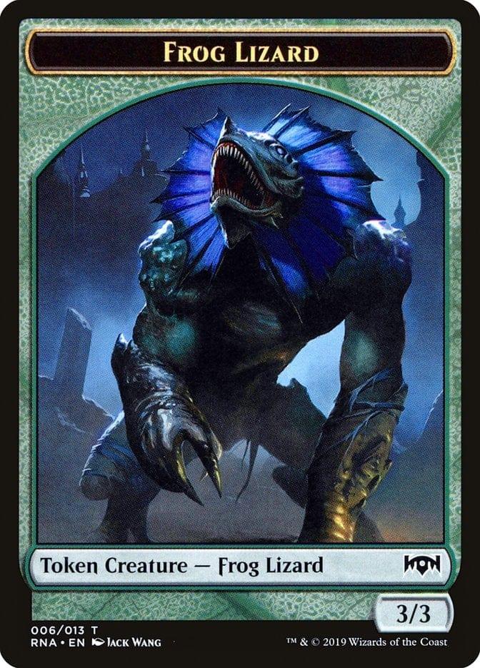 Frog Lizard [Ravnica Allegiance Tokens] - La Boîte Mystère ( The Mystery Box)