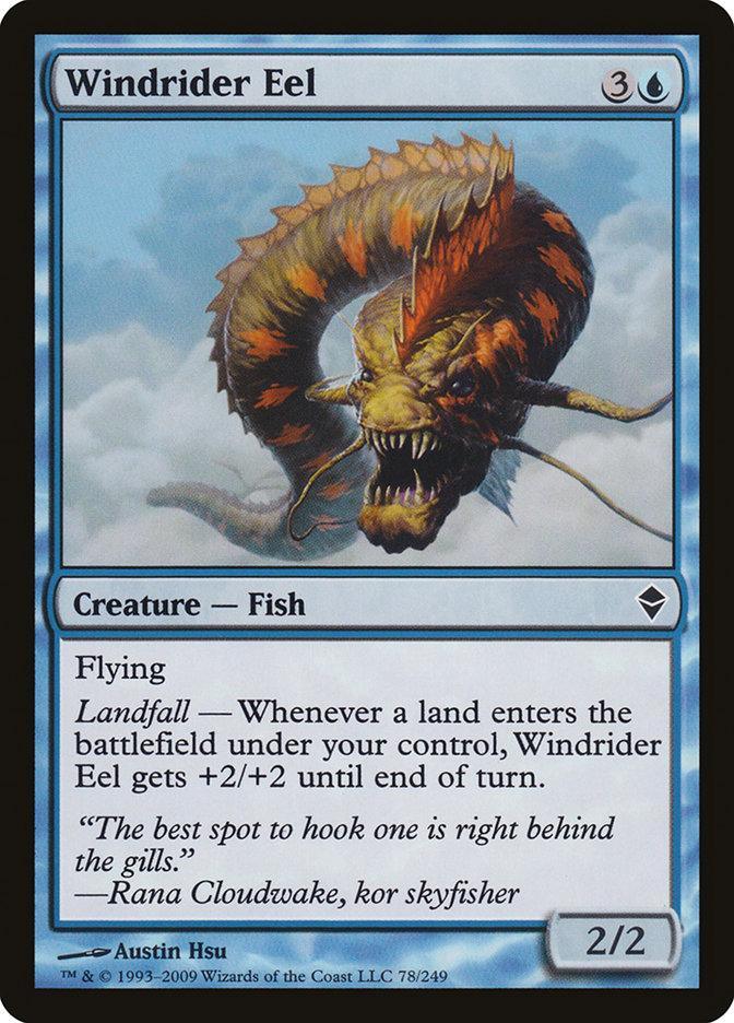 Windrider Eel [Zendikar] - La Boîte Mystère ( The Mystery Box)