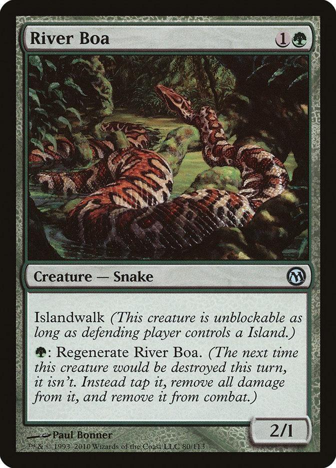 River Boa [Duels of the Planeswalkers] - La Boîte Mystère ( The Mystery Box)
