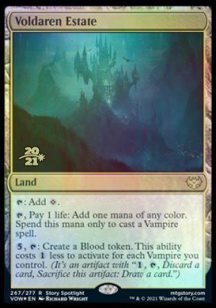 Voldaren Estate [Innistrad: Crimson Vow Prerelease Promos] - La Boîte Mystère ( The Mystery Box)