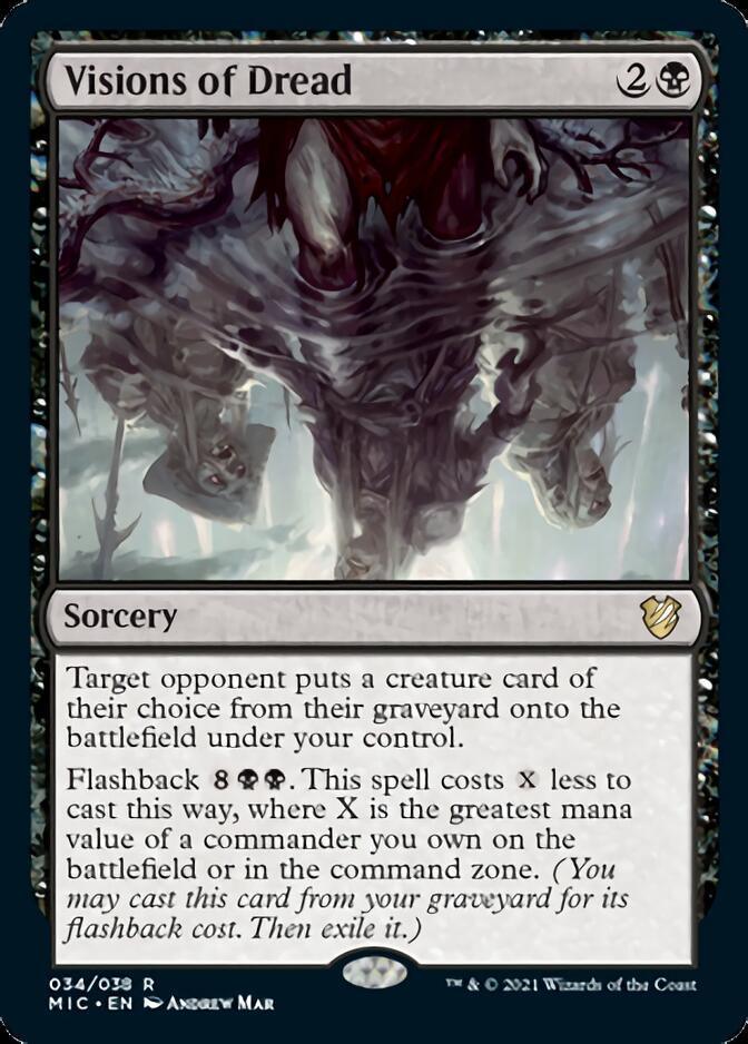 Visions of Dread [Innistrad: Midnight Hunt Commander] - La Boîte Mystère ( The Mystery Box)