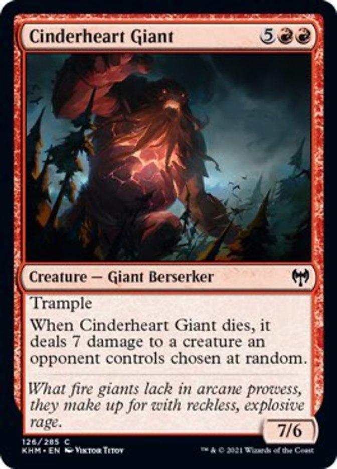 Cinderheart Giant [Kaldheim] - La Boîte Mystère ( The Mystery Box)