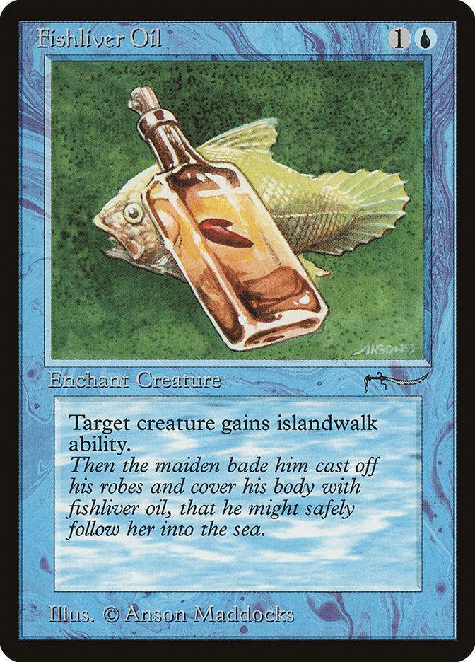 Fishliver Oil (Light Mana Cost) [Arabian Nights] - La Boîte Mystère ( The Mystery Box)
