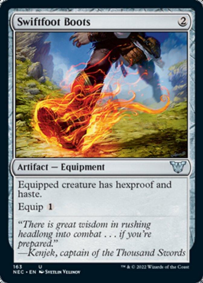Swiftfoot Boots [Kamigawa: Neon Dynasty Commander] - La Boîte Mystère ( The Mystery Box)