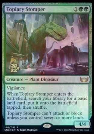 Topiary Stomper [Streets of New Capenna Prerelease Promos] - La Boîte Mystère ( The Mystery Box)