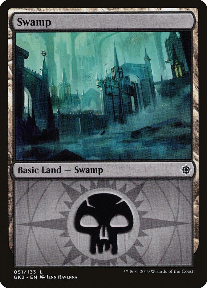 Swamp (51) [Ravnica Allegiance Guild Kit] - La Boîte Mystère ( The Mystery Box)