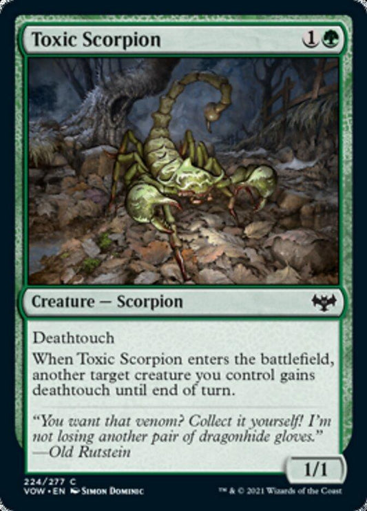 Toxic Scorpion [Innistrad: Crimson Vow] - La Boîte Mystère ( The Mystery Box)