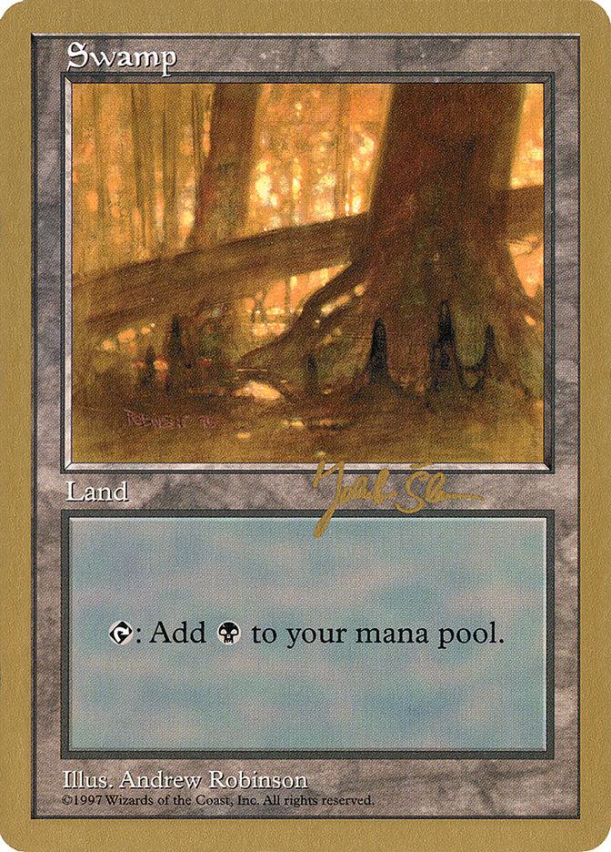 Swamp (js440) (Jakub Slemr) [World Championship Decks 1997] - La Boîte Mystère ( The Mystery Box)