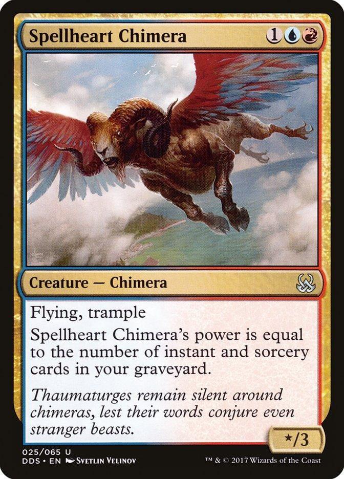 Spellheart Chimera [Duel Decks: Mind vs. Might] - La Boîte Mystère ( The Mystery Box)