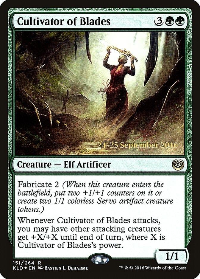 Cultivator of Blades [Kaladesh Prerelease Promos] - La Boîte Mystère ( The Mystery Box)