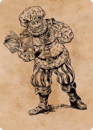 Volo, Itinerant Scholar Art Card [Commander Legends: Battle for Baldur's Gate Art Series] - La Boîte Mystère ( The Mystery Box)