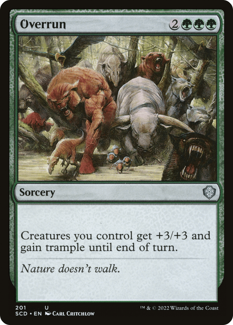 Overrun [Starter Commander Decks] - La Boîte Mystère ( The Mystery Box)