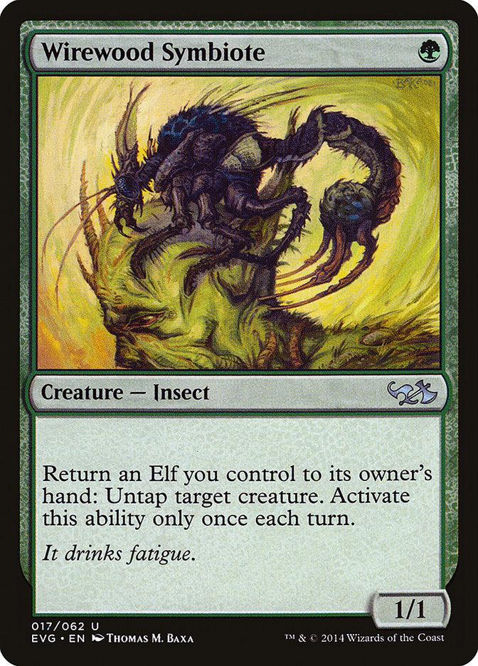 Wirewood Symbiote (Elves vs. Goblins) [Duel Decks Anthology] - La Boîte Mystère ( The Mystery Box)