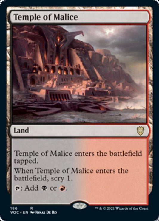 Temple of Malice [Innistrad: Crimson Vow Commander] - La Boîte Mystère ( The Mystery Box)