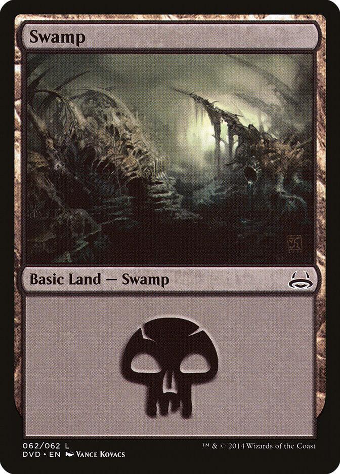 Swamp (62) (Divine vs. Demonic) [Duel Decks Anthology] - La Boîte Mystère ( The Mystery Box)