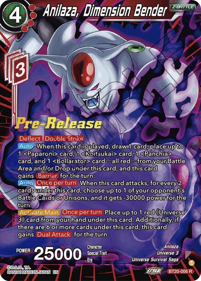 Anilaza, Dimension Bender (BT20-006) [Power Absorbed Prerelease Promos] - La Boîte Mystère ( The Mystery Box)