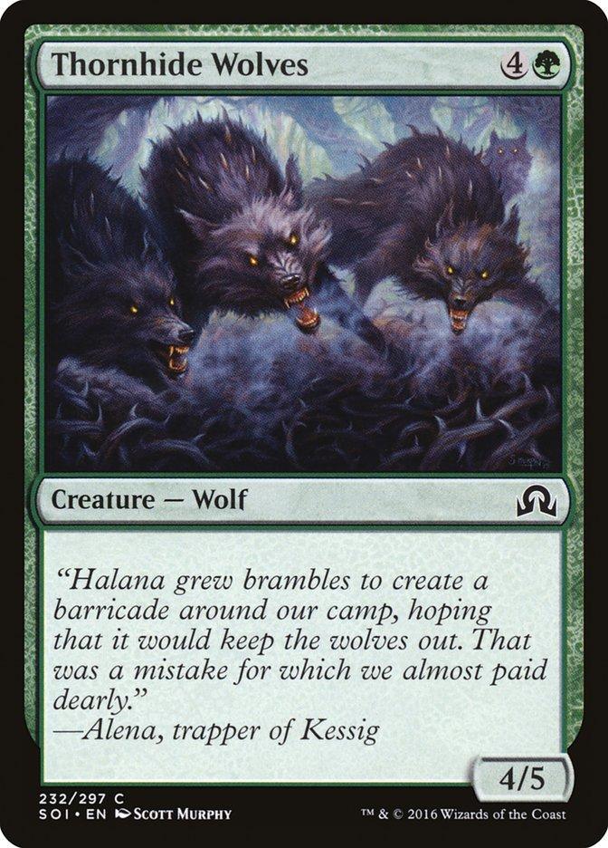 Thornhide Wolves [Shadows over Innistrad] - La Boîte Mystère ( The Mystery Box)