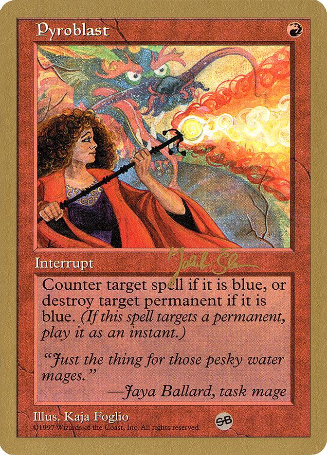 Pyroblast (Jakub Slemr) (SB) [World Championship Decks 1997] - La Boîte Mystère ( The Mystery Box)