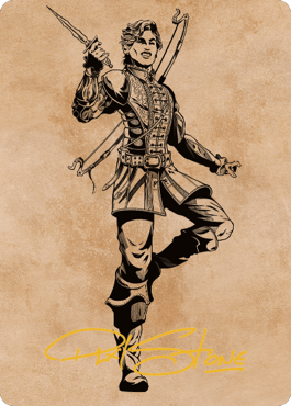 Astarion, the Decadent Art Card (Gold-Stamped Signature) [Commander Legends: Battle for Baldur's Gate Art Series] - La Boîte Mystère ( The Mystery Box)