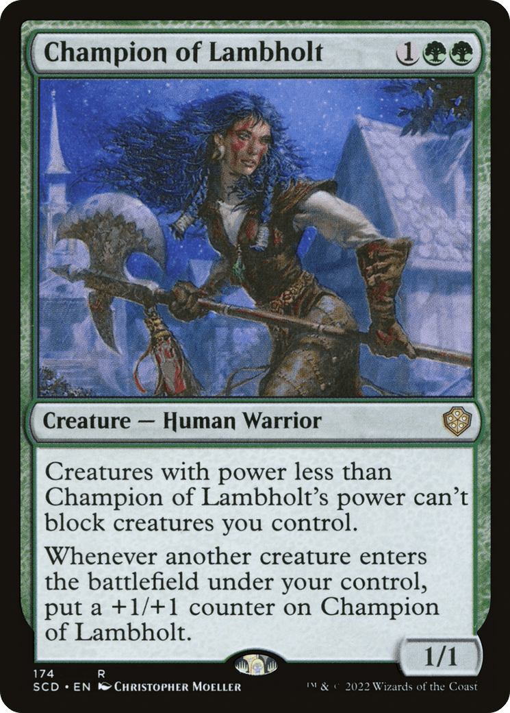 Champion of Lambholt [Starter Commander Decks] - La Boîte Mystère ( The Mystery Box)