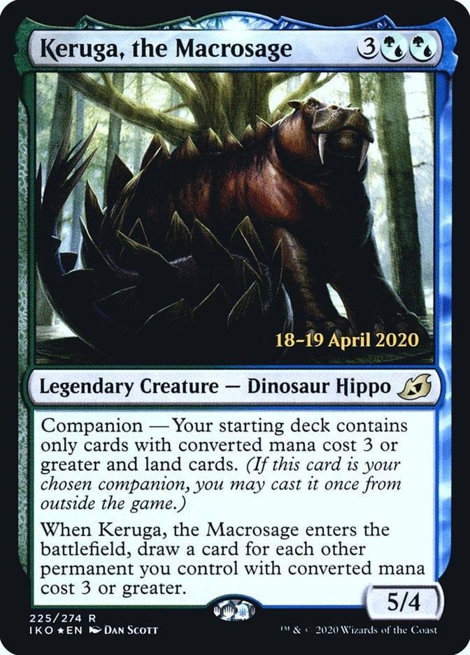 Keruga, the Macrosage [Ikoria: Lair of Behemoths Prerelease Promos] - La Boîte Mystère ( The Mystery Box)