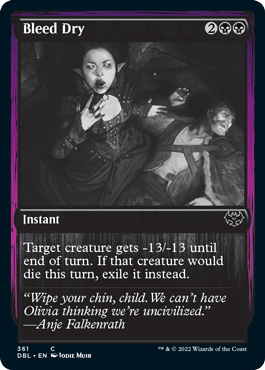 Bleed Dry [Innistrad: Double Feature] - La Boîte Mystère ( The Mystery Box)