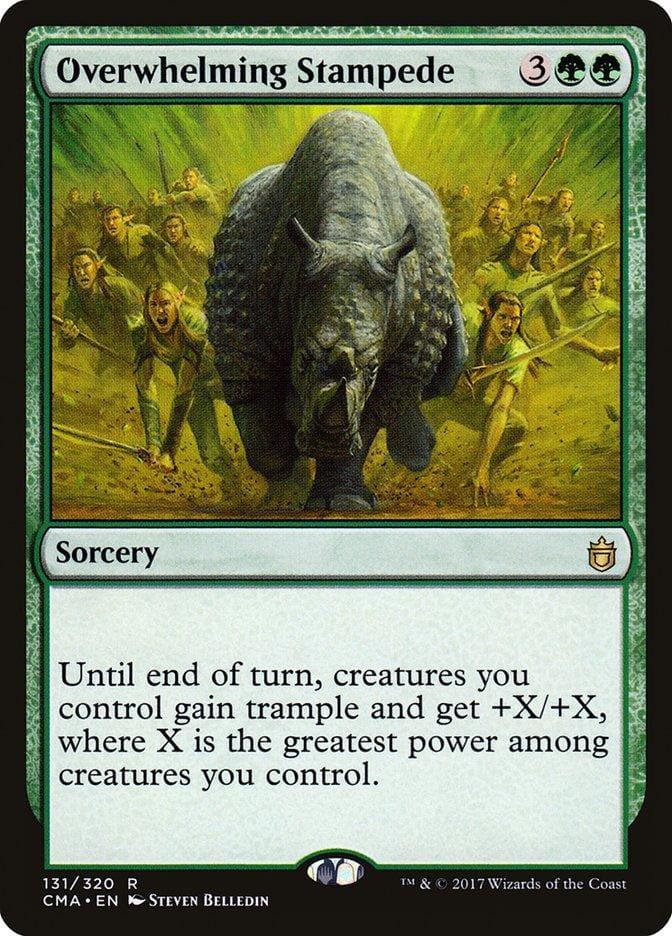 Overwhelming Stampede [Commander Anthology] - La Boîte Mystère ( The Mystery Box)