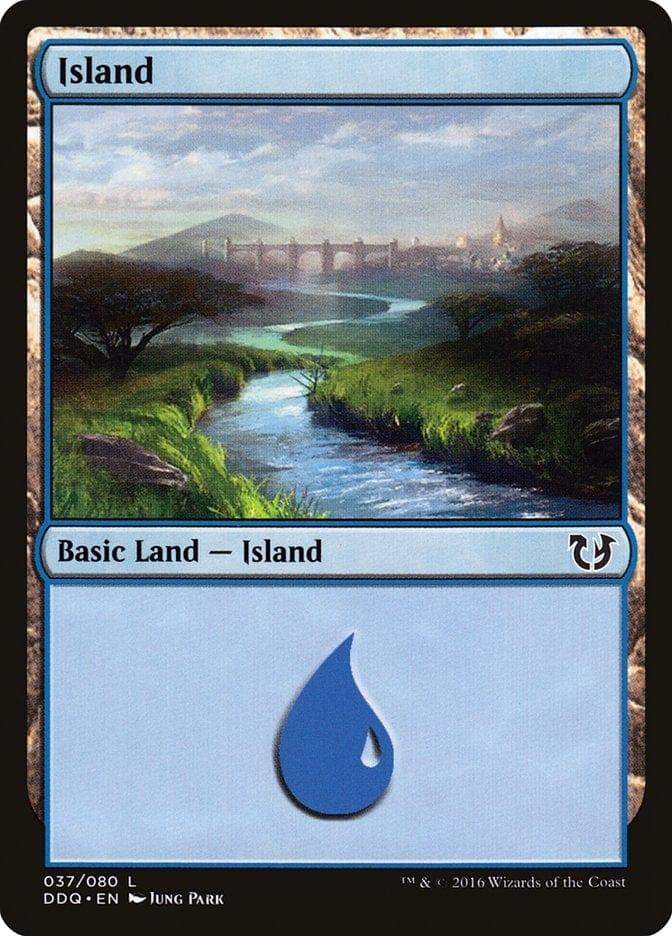 Island (37) [Duel Decks: Blessed vs. Cursed] - La Boîte Mystère ( The Mystery Box)