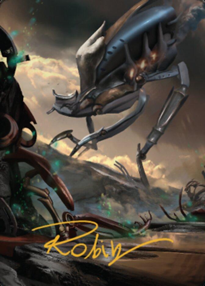 Swamp (2) Art Card (Gold-Stamped Signature) [The Brothers' War Art Series] - La Boîte Mystère ( The Mystery Box)