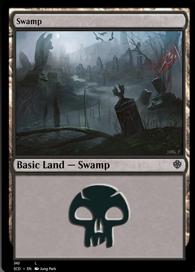Swamp (343) [Starter Commander Decks] - La Boîte Mystère ( The Mystery Box)