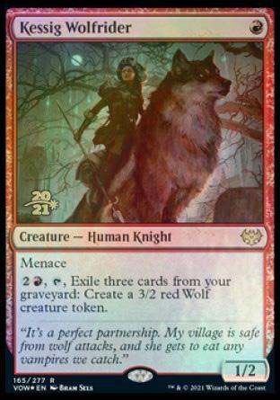 Kessig Wolfrider [Innistrad: Crimson Vow Prerelease Promos] - La Boîte Mystère ( The Mystery Box)