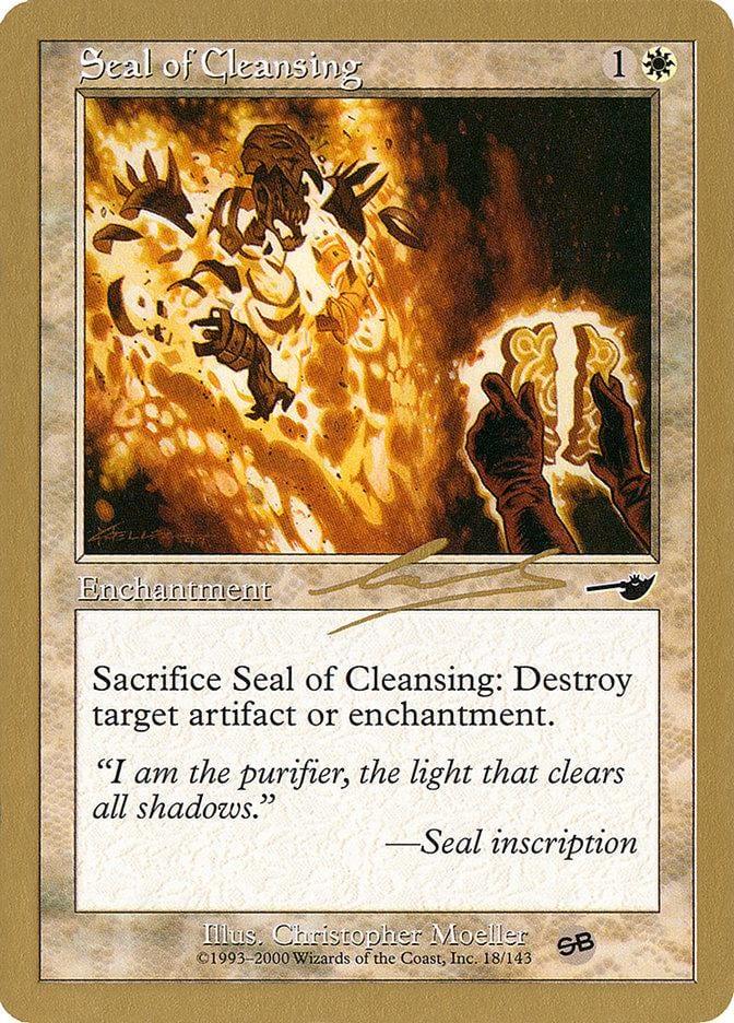 Seal of Cleansing [World Championship Decks 2000] - La Boîte Mystère ( The Mystery Box)