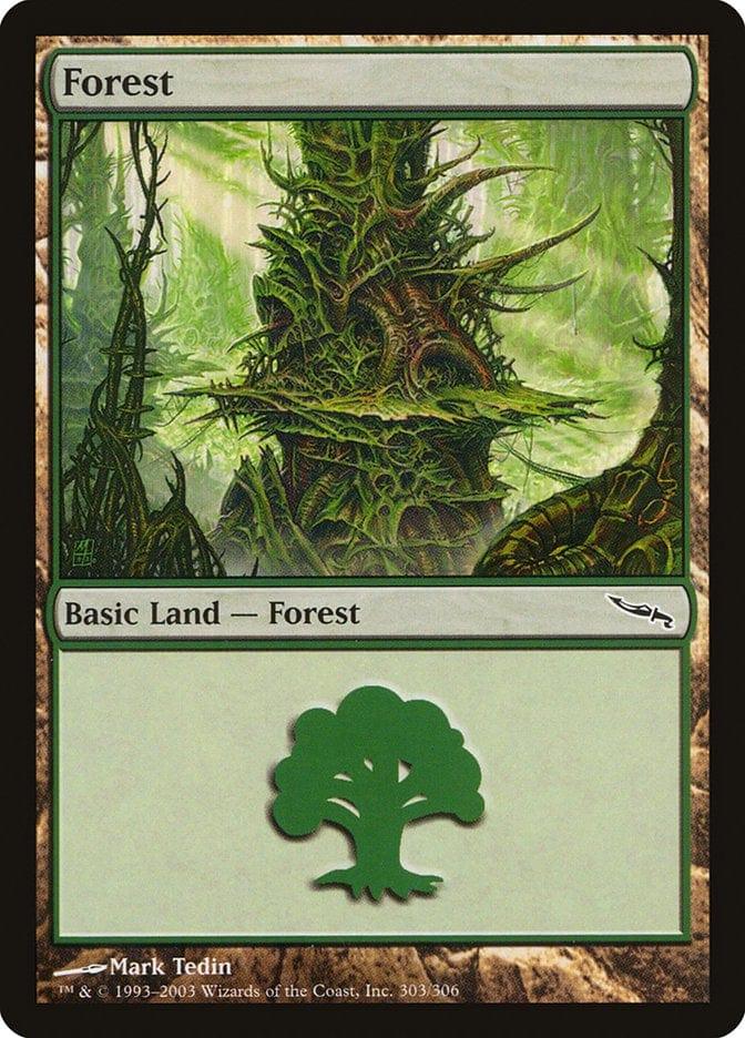 Forest (303) [Mirrodin] - La Boîte Mystère ( The Mystery Box)