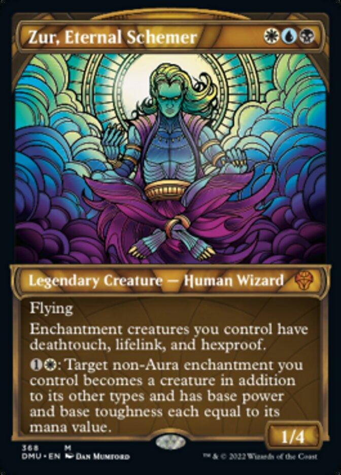Zur, Eternal Schemer (Showcase Textured) [Dominaria United] - La Boîte Mystère ( The Mystery Box)